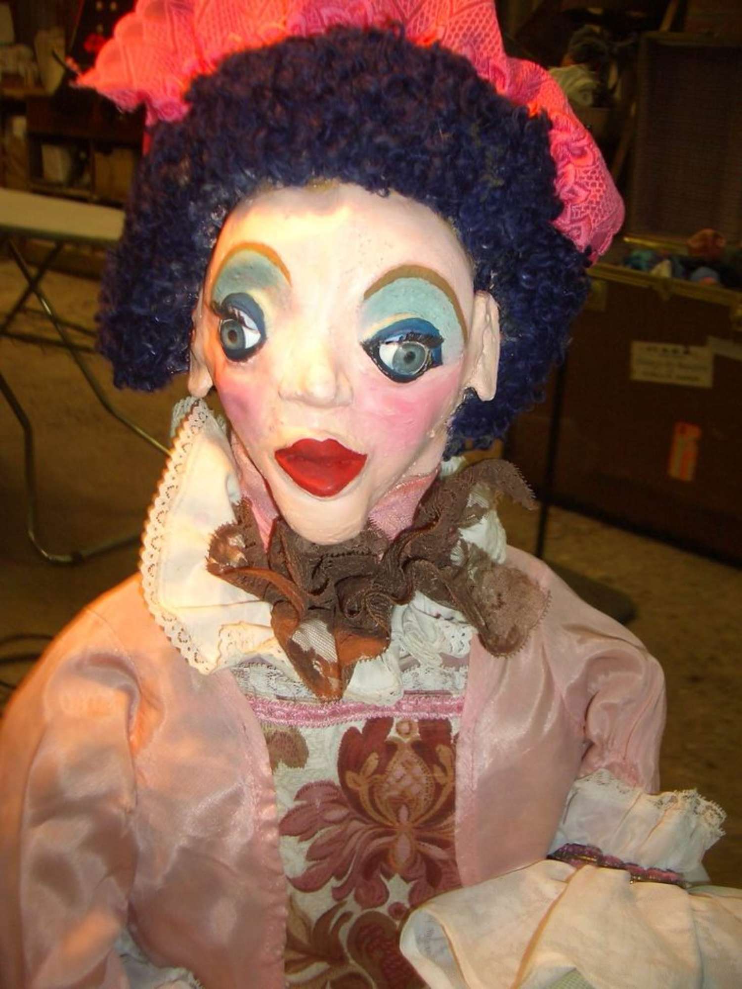 Personaggio 2 dopo il restauro, particolare